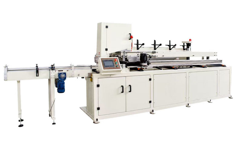 toilet paper roll band saw cutting machine toilet paper roll band saw cutting machine